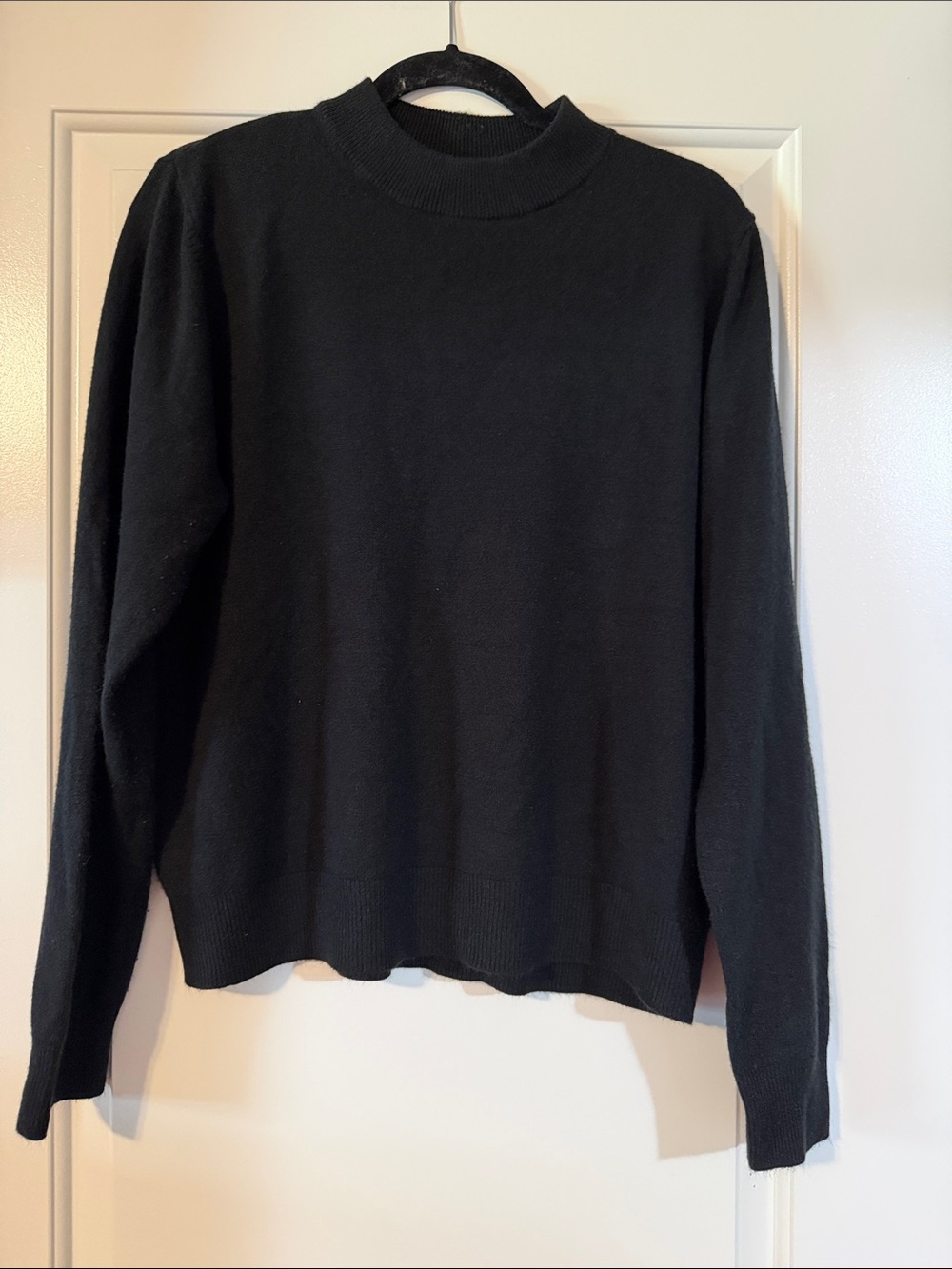 Black Turtleneck Sweater